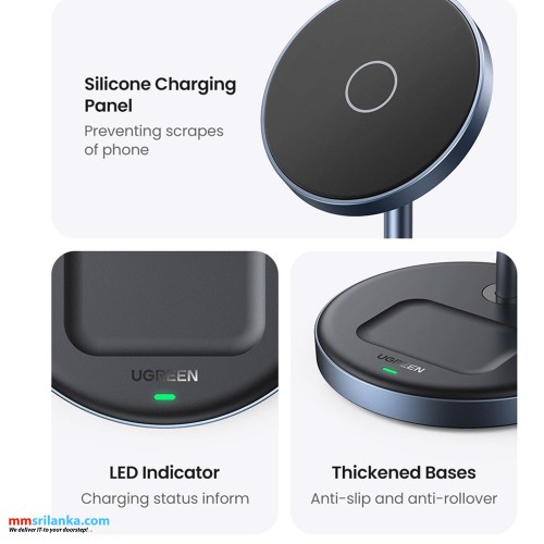 UGREEN 2in1 Wireless Charger